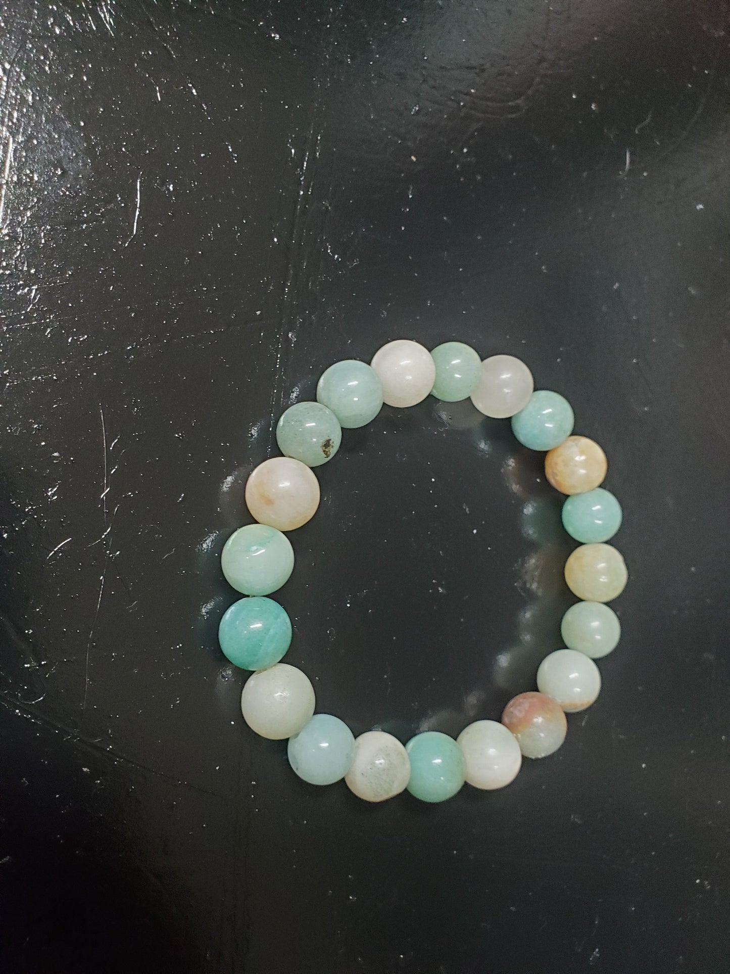 7 1/4" Amazonite Stretch Bracelet!